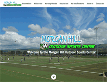 Tablet Screenshot of morganhilloutdoorsportscenter.com